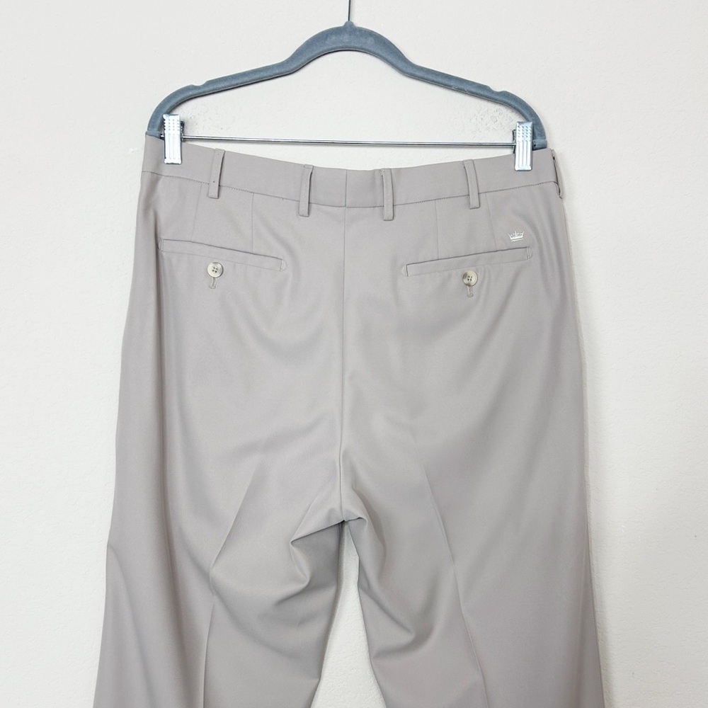 Peter Millar Mens Crown Sport Khaki Pants | Size 34 - Picture 6 of 10
